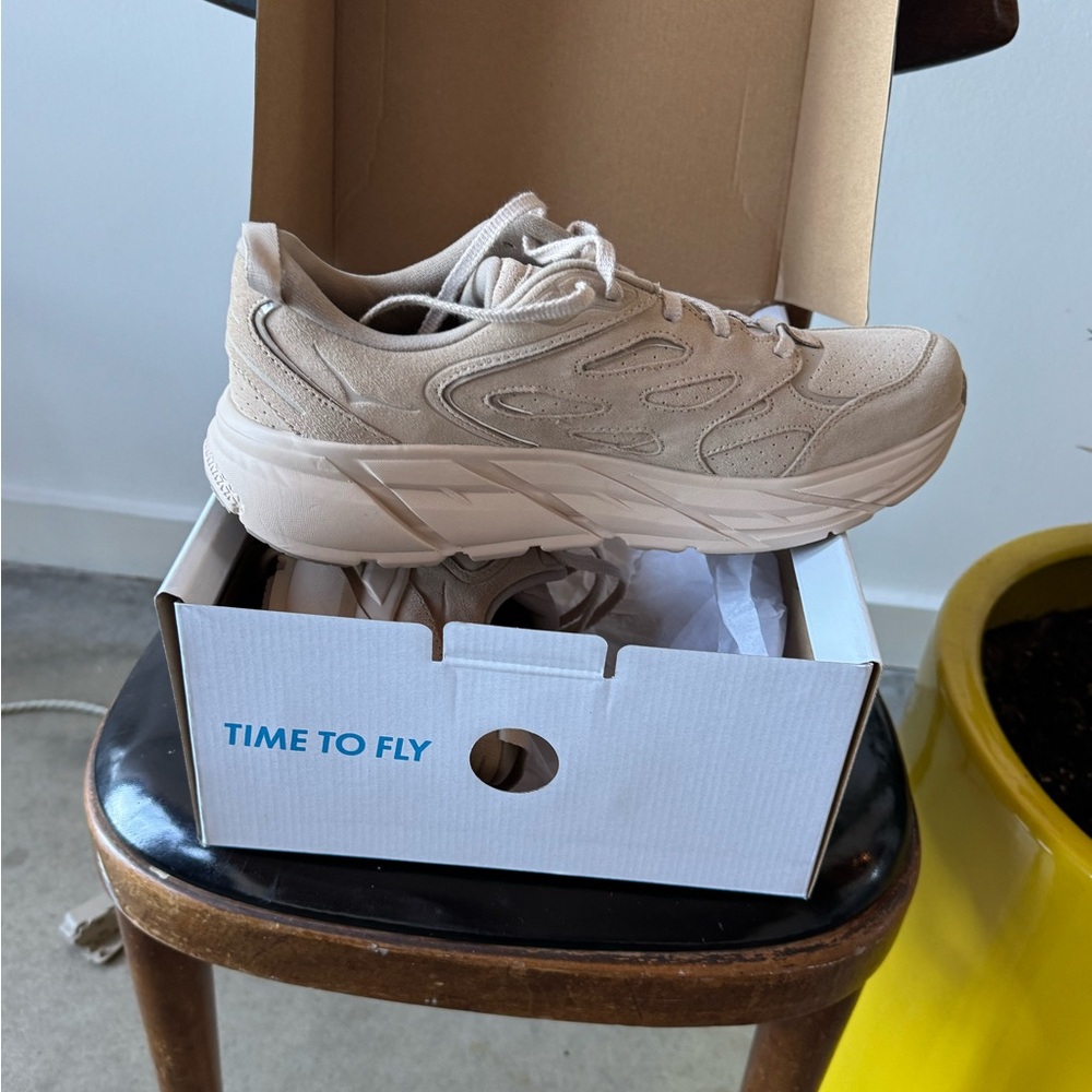 Brand New Suede Tan Hokas